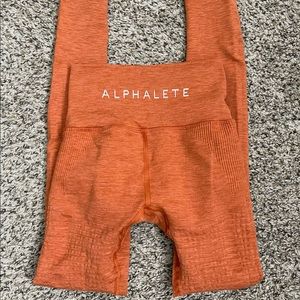 Alphalete Halo legging - burnt orange, XS